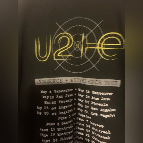 The Band U2 Concert Tee Shirt - Picture 2 of 7